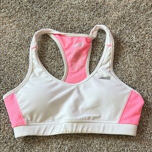 Avia Women's Workout Top in Pink and Cream